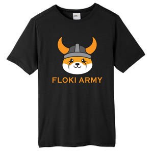 Floki Inu Army Crypto Currency Vikings Crypto Tall Fusion ChromaSoft Performance T-Shirt