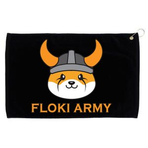 Floki Inu Army Crypto Currency Vikings Crypto Grommeted Golf Towel