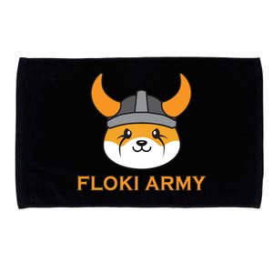 Floki Inu Army Crypto Currency Vikings Crypto Microfiber Hand Towel