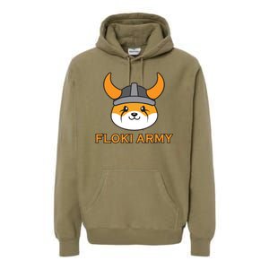 Floki Inu Army Crypto Currency Vikings Crypto Premium Hoodie