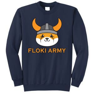 Floki Inu Army Crypto Currency Vikings Crypto Sweatshirt