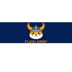 Floki Inu Army Crypto Currency Vikings Crypto Bumper Sticker