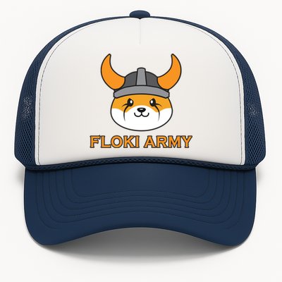 Floki Inu Army Crypto Currency Vikings Crypto Trucker Hat