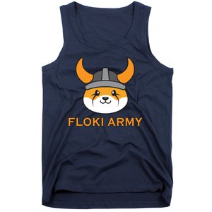 Floki Inu Army Crypto Currency Vikings Crypto Tank Top