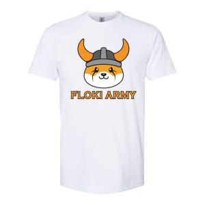 Floki Inu Army Crypto Currency Vikings Crypto Softstyle CVC T-Shirt