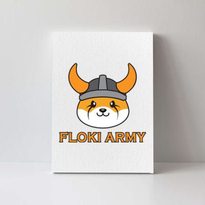 Floki Inu Army Crypto Currency Vikings Crypto Canvas