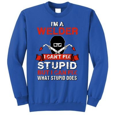 Funny Im A Welder Gift Welding Wedding Supplies Dad Gift Sweatshirt