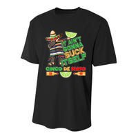Funny It Ain't Gonna Suck Itself Cinco De Mayo Youth Performance Sprint T-Shirt
