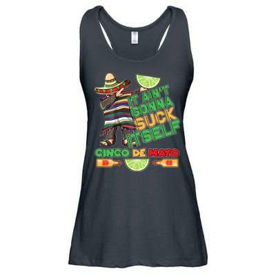 Funny It Ain't Gonna Suck Itself Cinco De Mayo Ladies Essential Flowy Tank