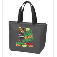 Funny It Ain't Gonna Suck Itself Cinco De Mayo Zip Tote Bag