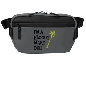 Funny IM A Bloody Mary Duh Halloween Crossbody Pack