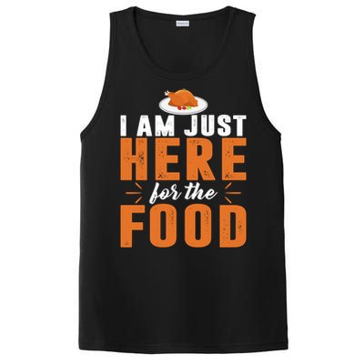 Funny I Am Just Here For The Food Meaningful Gift PosiCharge Competitor Tank