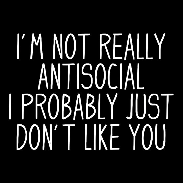 Funny Introvert Antisocial Mousepad