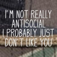 Funny Introvert Antisocial Retro Rope Trucker Hat Cap