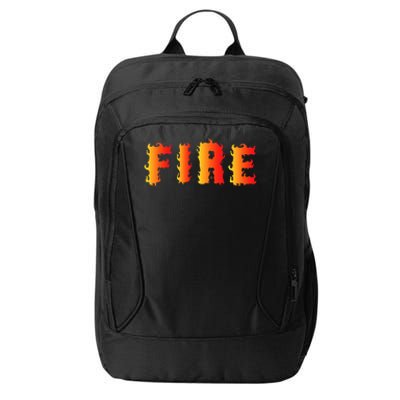 Funny Ice and Fire Costume Halloween Family Matching City Backpack