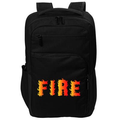 Funny Ice and Fire Costume Halloween Family Matching Impact Tech Backpack