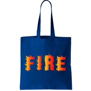 Funny Ice and Fire Costume Halloween Family Matching Tote Bag