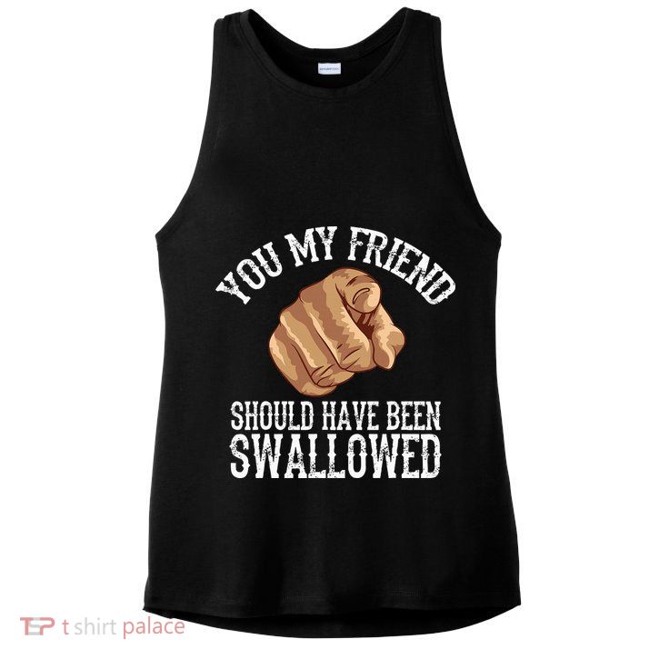 Funny Inappropriate Adult Humor Sarcastic Sex Ladies PosiCharge Tri-Blend Wicking Tank