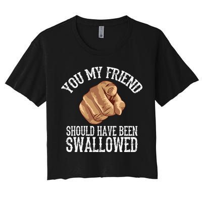 Funny Inappropriate Adult Humor Sarcastic Sex Crop Top