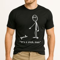 Funny ItS A Stick Man Stickman Costume Stick Figure Cooling Performance Crew T-Shirt