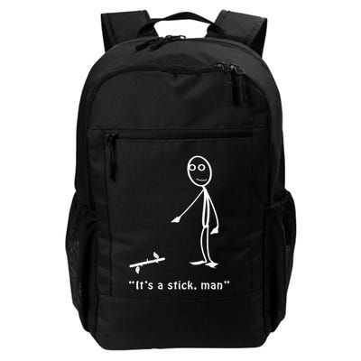 Funny ItS A Stick Man Stickman Costume Stick Figure Backpack