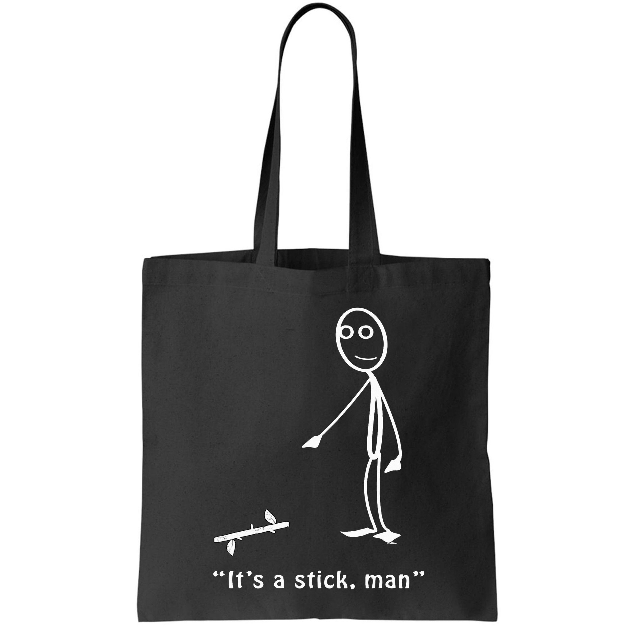 Funny ItS A Stick Man Stickman Costume Stick Figure Bag