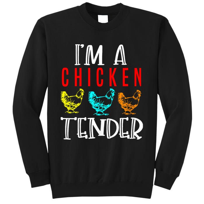 Funny IM A Chicken Tender Gifts Birthday Party Accessories Sweatshirt