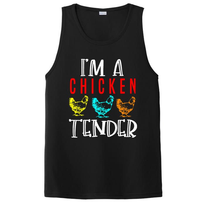 Funny IM A Chicken Tender Gifts Birthday Party Accessories PosiCharge Competitor Tank