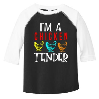 Funny IM A Chicken Tender Gifts Birthday Party Accessories Toddler Fine Jersey T-Shirt