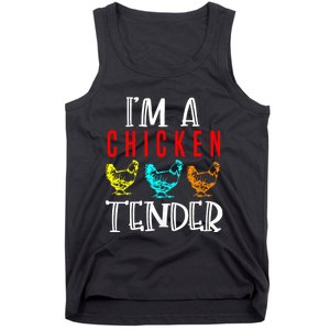 Funny IM A Chicken Tender Gifts Birthday Party Accessories Tank Top