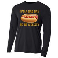 Funny It’s A Bad Day To Be A Glizzy Cooling Performance Long Sleeve Crew