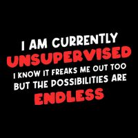 Funny I Am Currently Unsupervised I Know It Freaks Me Poster