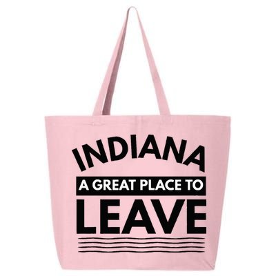 Funny Indiana A Great Place To Leave Sarcastic Indiana Retro 25L Jumbo Tote