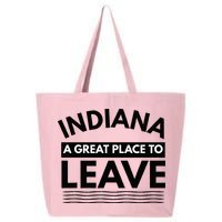 Funny Indiana A Great Place To Leave Sarcastic Indiana Retro 25L Jumbo Tote