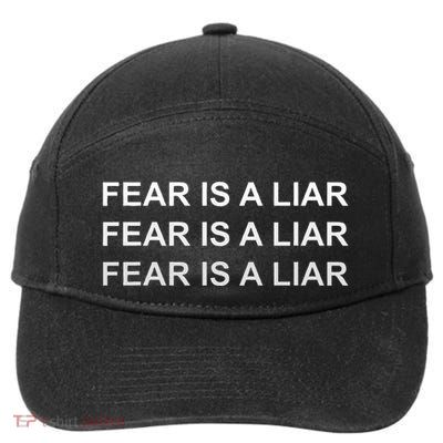 Fear Is A Liar 7-Panel Snapback Hat