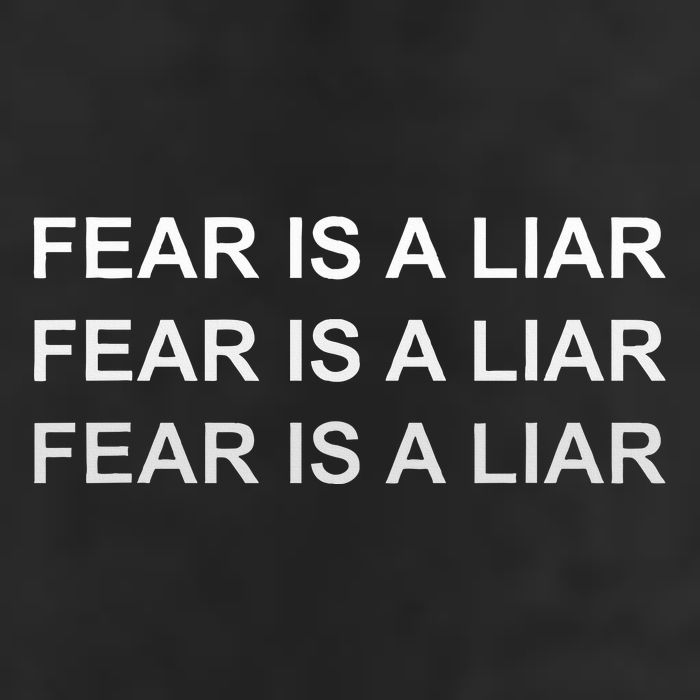 Fear Is A Liar Golf Towel
