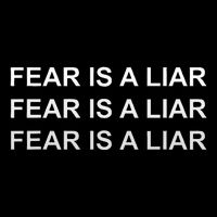 Fear Is A Liar Cropped Pullover Crew