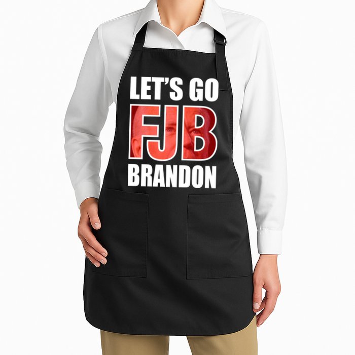 FJB Let's Go Brandon Image Apparel Apron