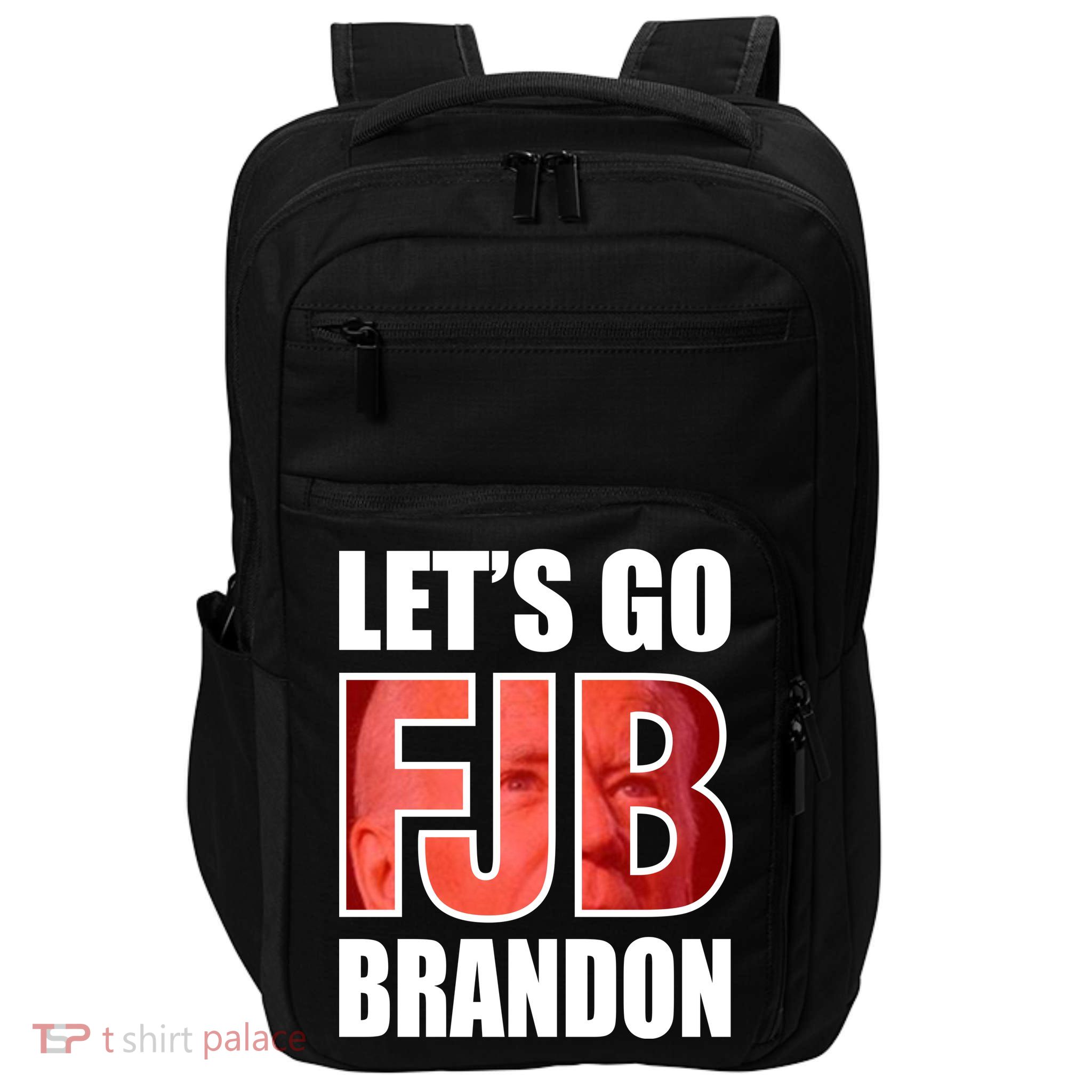 FJB Let's Go Brandon Image Apparel Impact Tech Backpack