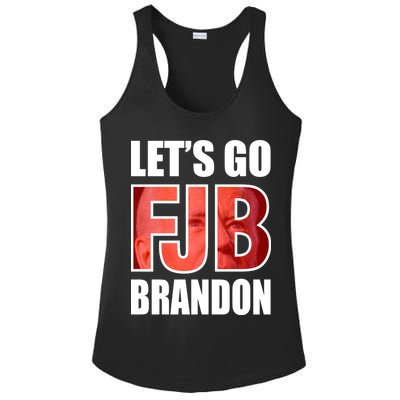 FJB Let's Go Brandon Image Apparel Ladies PosiCharge Competitor Racerback Tank