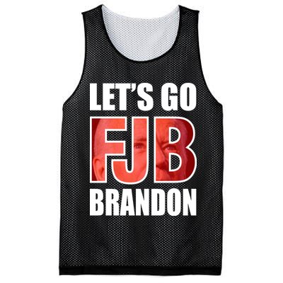 FJB Let's Go Brandon Image Apparel Mesh Reversible Basketball Jersey Tank