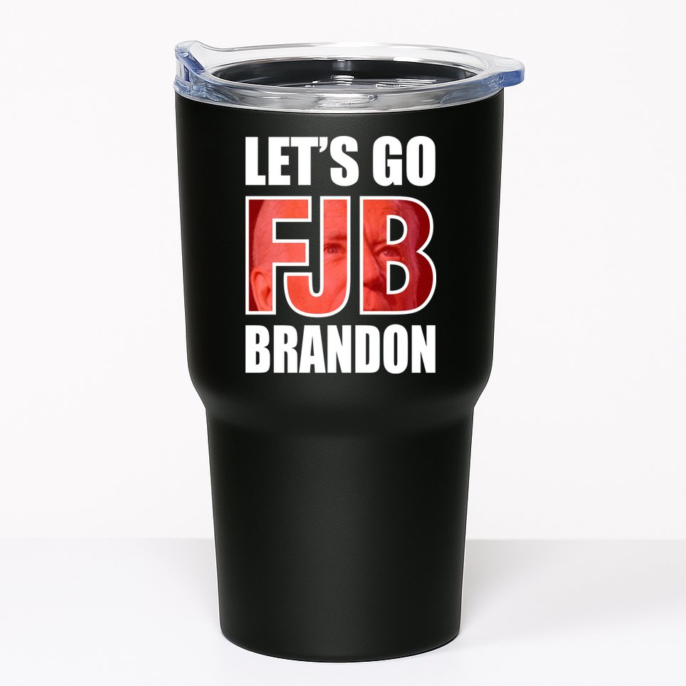 FJB Let's Go Brandon Image Apparel Tumbler