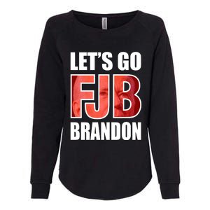 FJB Let's Go Brandon Image Apparel Womens California Wash Sweatshirt