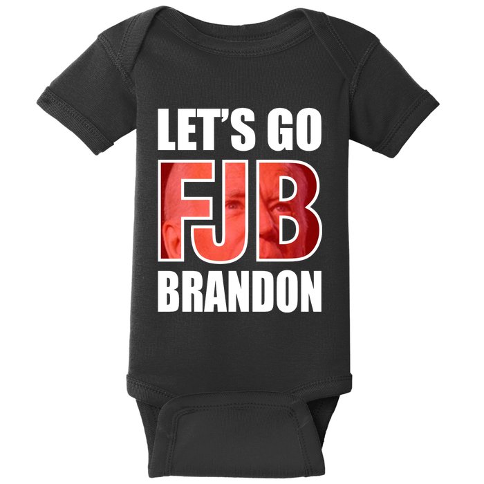 FJB Let's Go Brandon Image Apparel Baby Bodysuit