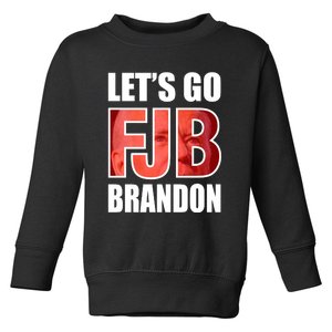 FJB Let's Go Brandon Image Apparel Toddler Sweatshirt