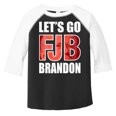 FJB Let's Go Brandon Image Apparel Toddler Fine Jersey T-Shirt