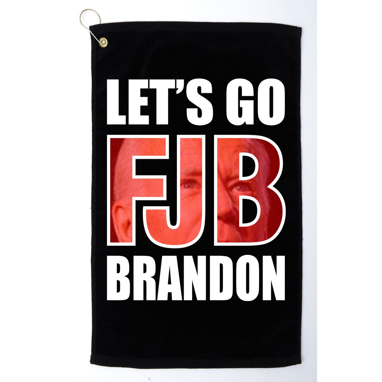 FJB Let's Go Brandon Image Apparel Golf Towel