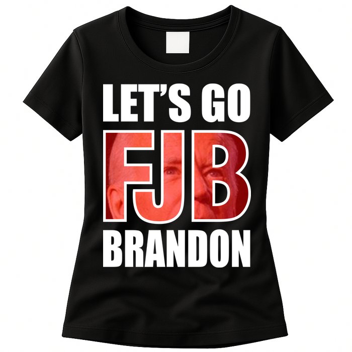 FJB Let's Go Brandon Image Apparel Womens T-Shirt