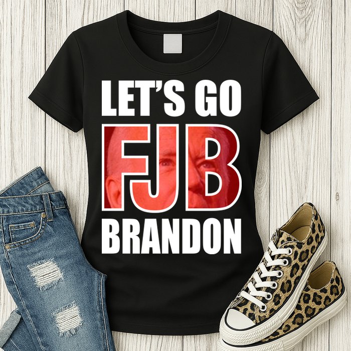 FJB Let's Go Brandon Image Apparel Womens T-Shirt