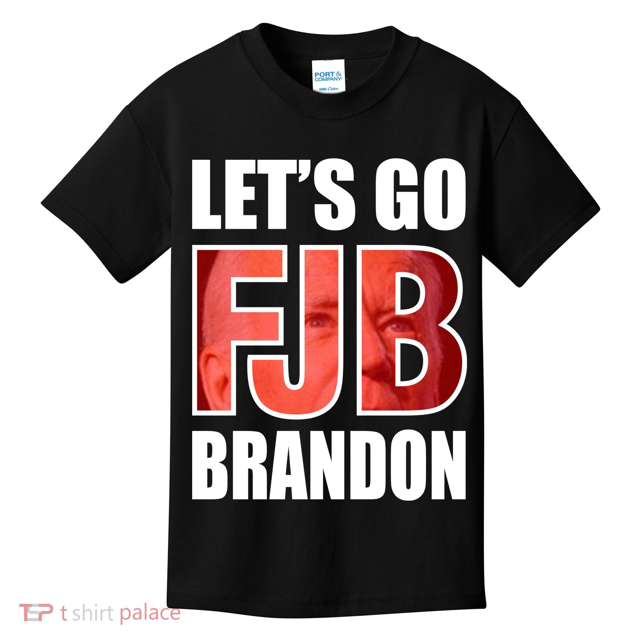 FJB Let's Go Brandon Image Apparel Kids T-Shirt